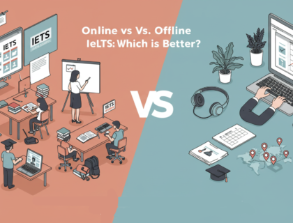 Online vs. Offline IELTS Training