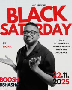 Stand Up Comedy with Boosh – Doha