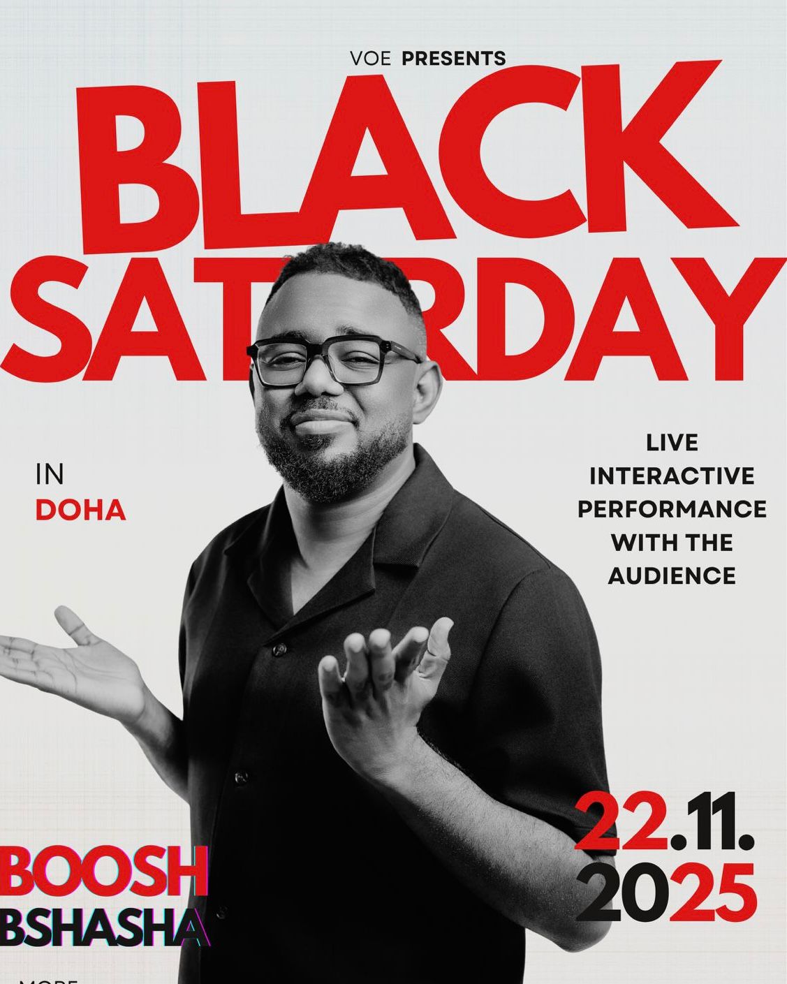 Stand Up Comedy with Boosh – Doha
